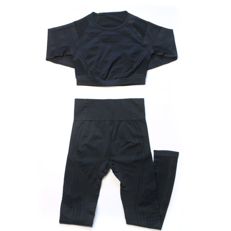 Seamless yoga gym suit - AmiraMart