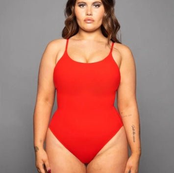 Sexy Backless Bikini – Solid Color One - Piece Swimsuit - AmiraMart