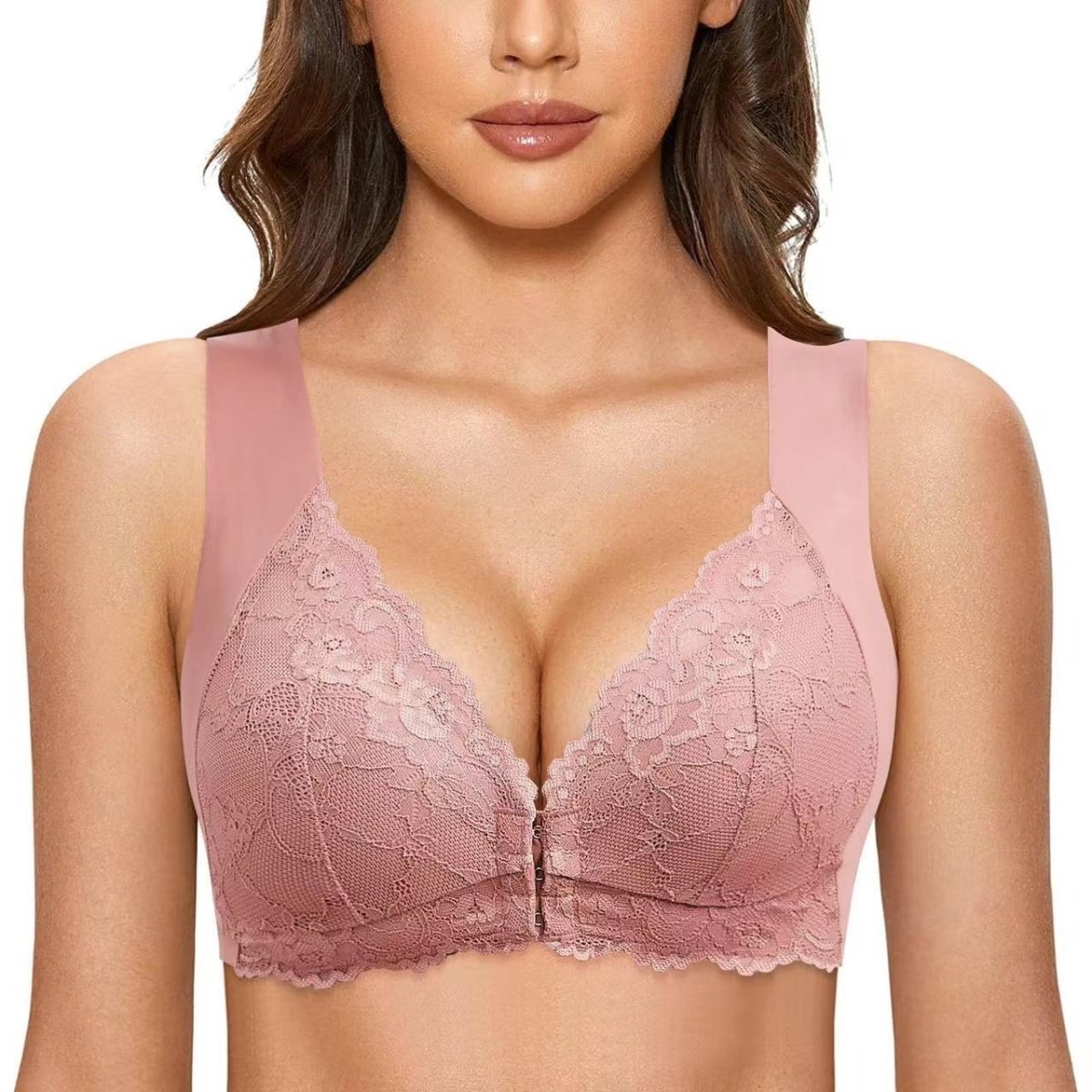 Sexy Front - Closure Bra – Lace Push - Up & Underwired - AmiraMart