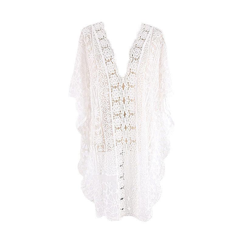 Sexy Lace Loose Short Swimsuit - AmiraMart