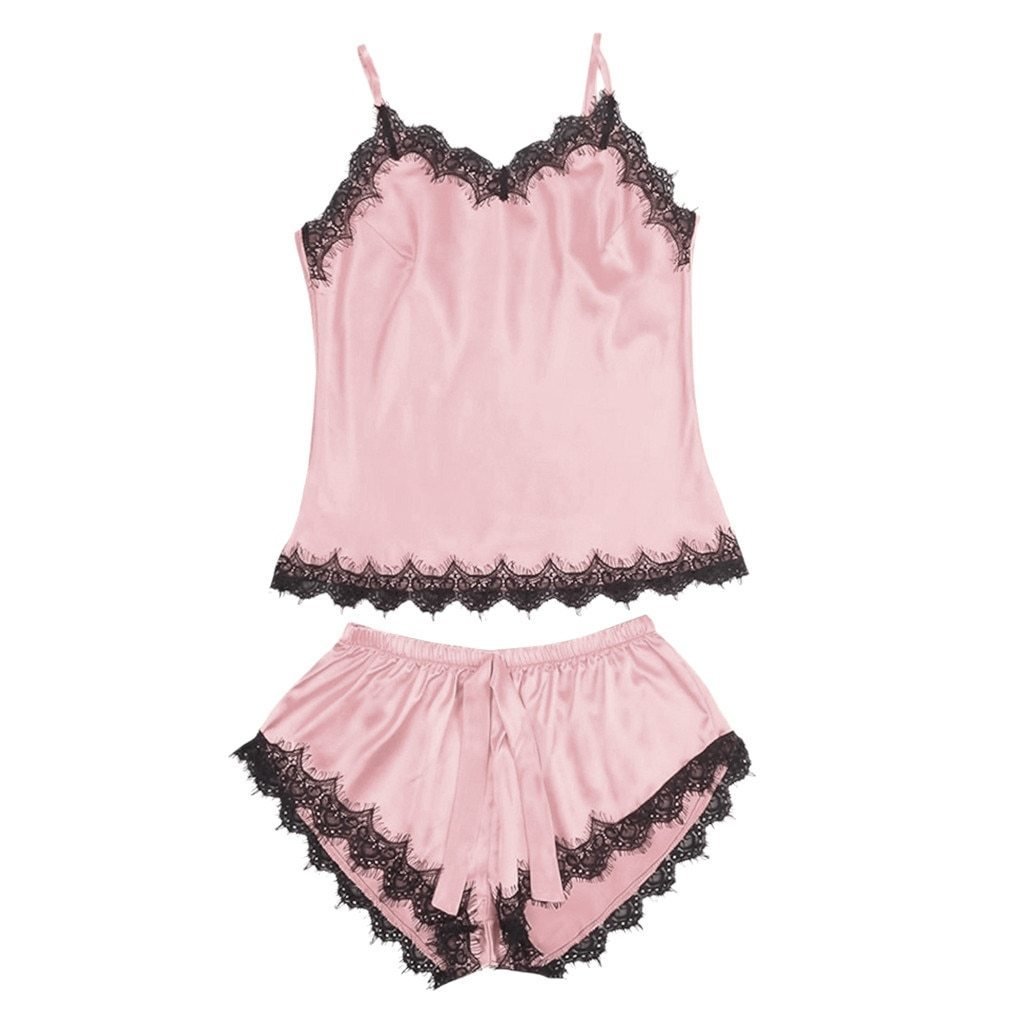 Sexy Pajamas Lace Suit - AmiraMart