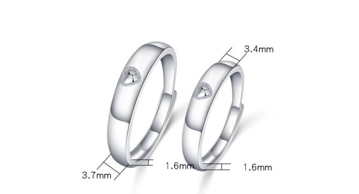 Simple And Fashionable Rings For Men And Women - AmiraMart