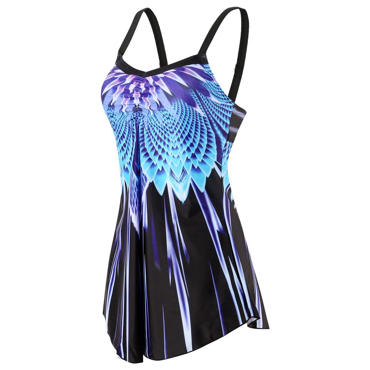 Simple Creativity Women's Polyester Swimsuit - AmiraMart