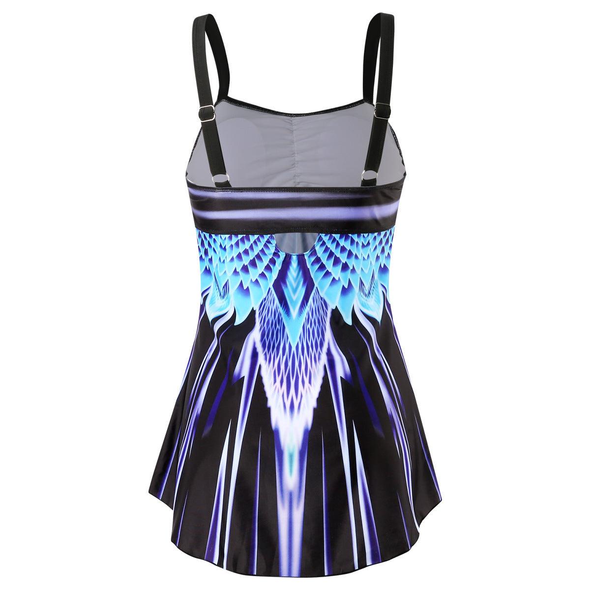 Simple Creativity Women's Polyester Swimsuit - AmiraMart