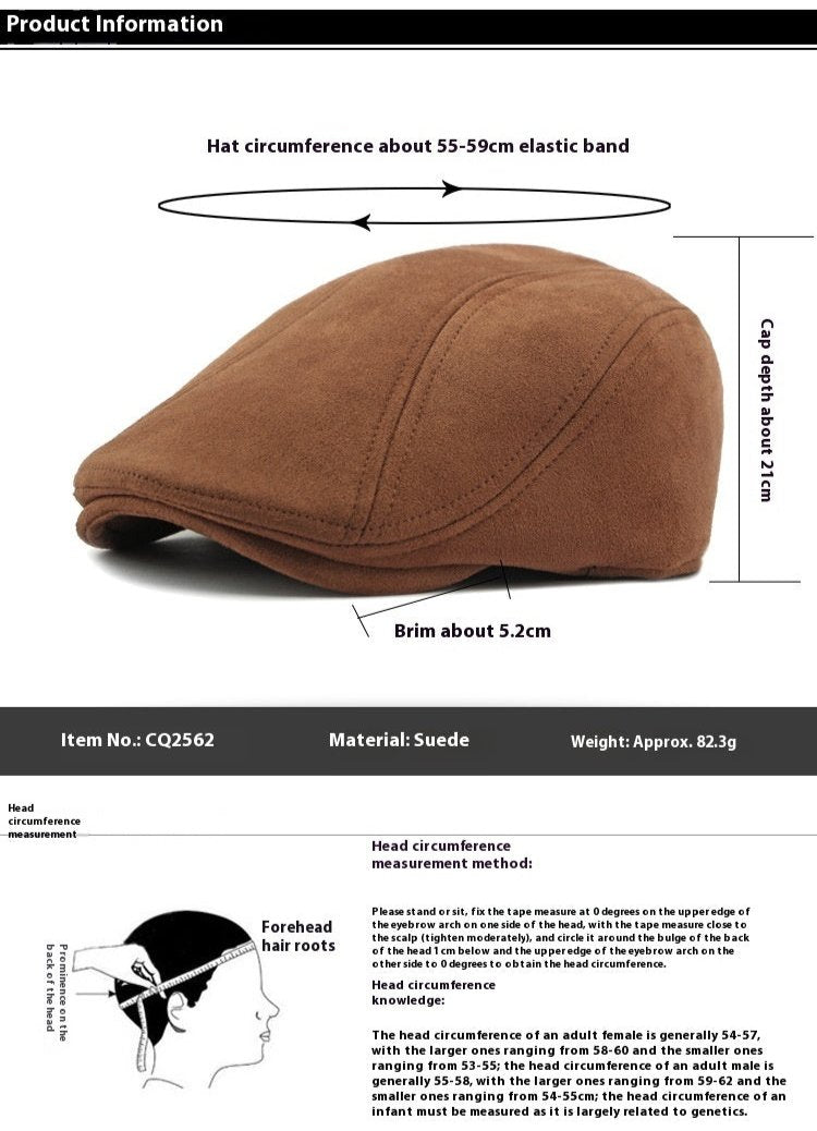 Simple Light Board Suede Hat For Men And Women - AmiraMart