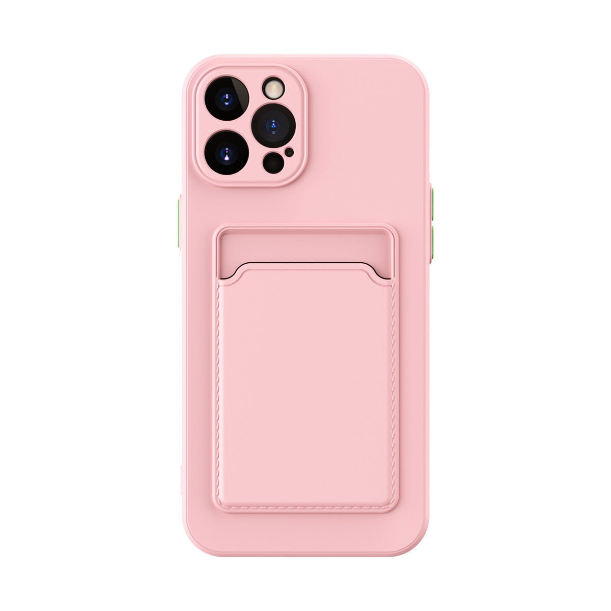Simple Pure Color Liquid Silicone Phone Case - AmiraMart