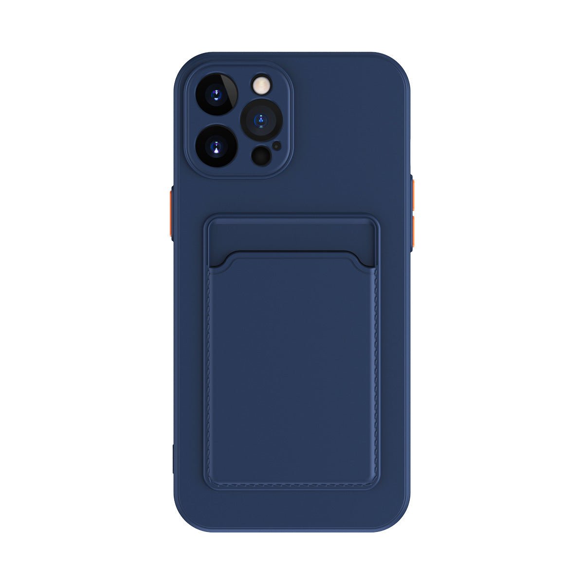 Simple Pure Color Liquid Silicone Phone Case - AmiraMart
