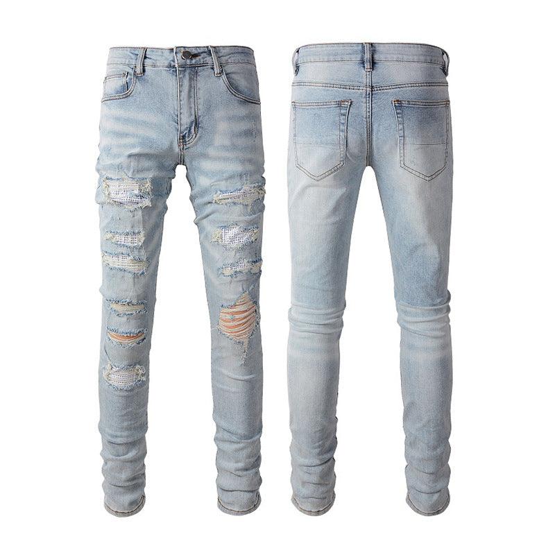 Slim Fit All - matching Stretch Feet Pants - AmiraMart