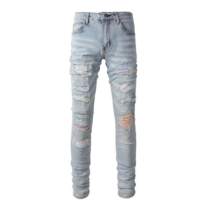 Slim Fit All - matching Stretch Feet Pants - AmiraMart
