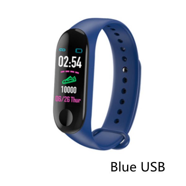 Smart Bracelet Heart Rate And Blood Pressure Exercise Meter - AmiraMart