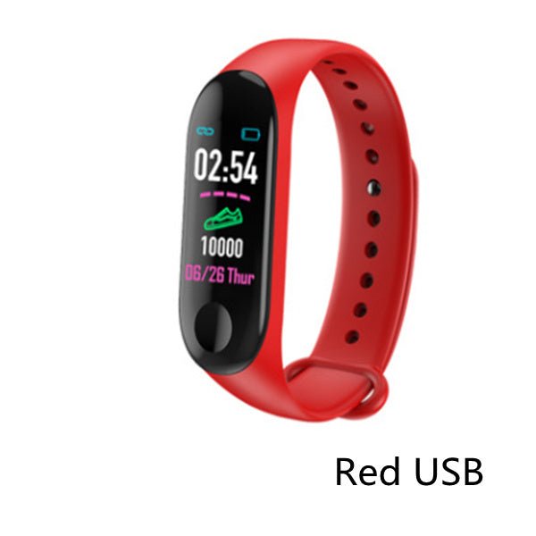 Smart Bracelet Heart Rate And Blood Pressure Exercise Meter - AmiraMart