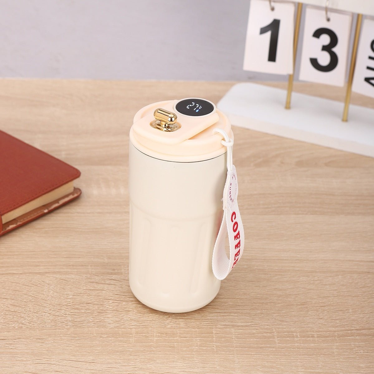 Smart Thermal Bottle – 450ml Stainless Steel Vacuum Cup - AmiraMart