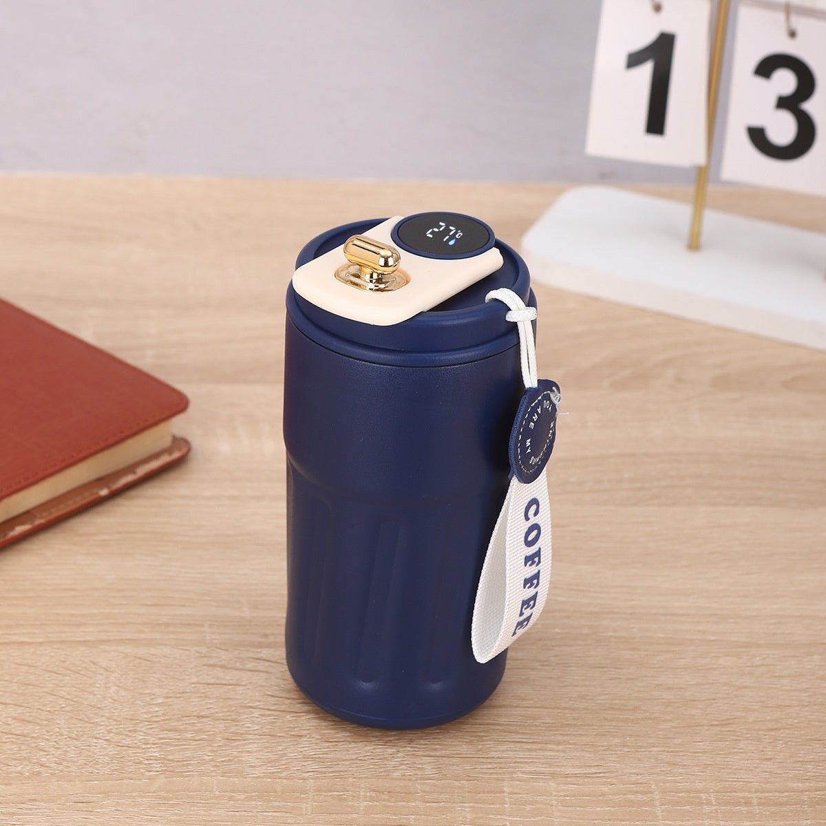 Smart Thermal Bottle – 450ml Stainless Steel Vacuum Cup - AmiraMart
