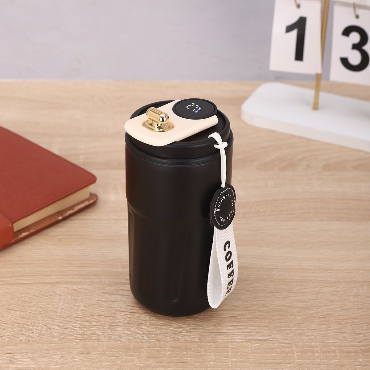 Smart Thermal Bottle – 450ml Stainless Steel Vacuum Cup - AmiraMart