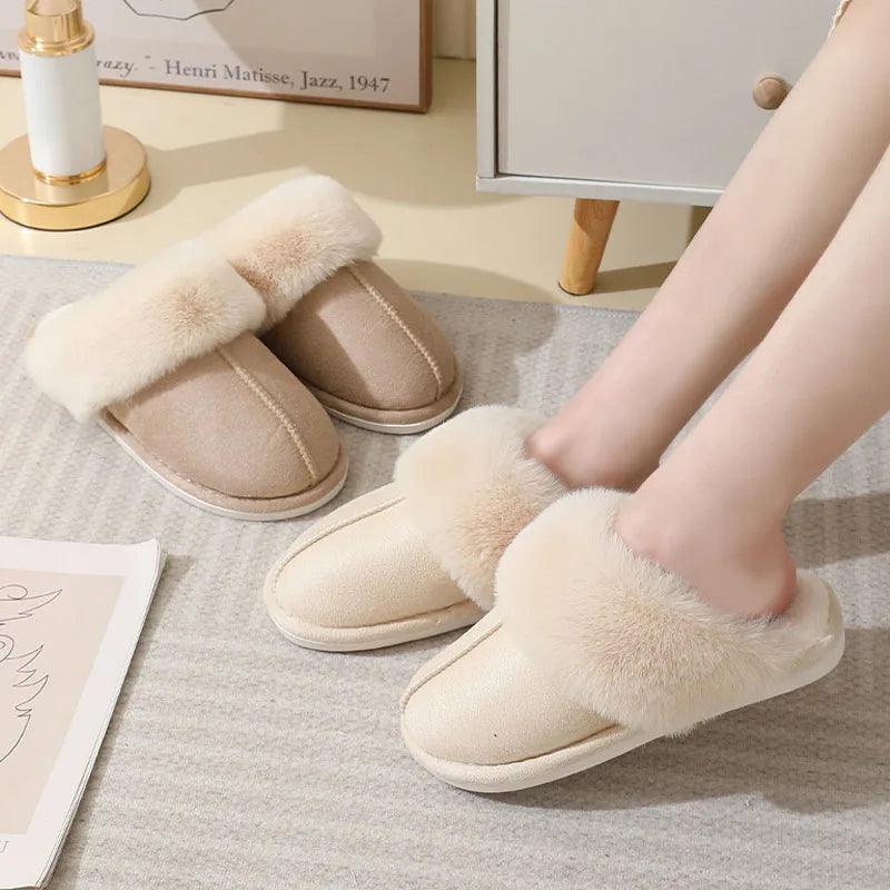 Soft Lined Cotton Shoes - AmiraMart