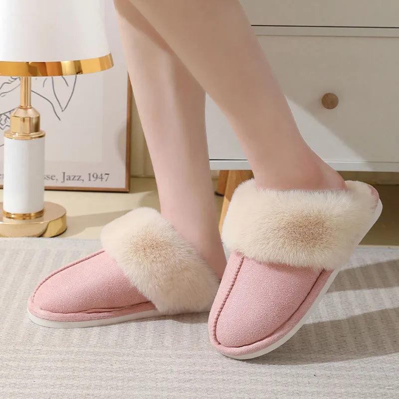 Soft Lined Cotton Shoes - AmiraMart