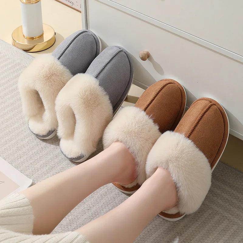 Soft Lined Cotton Shoes - AmiraMart