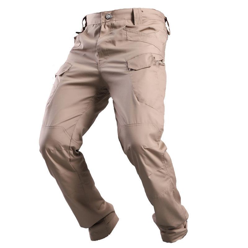 Solid Color Waterproof Men's Wear - resistant Plaid Overalls - AmiraMart