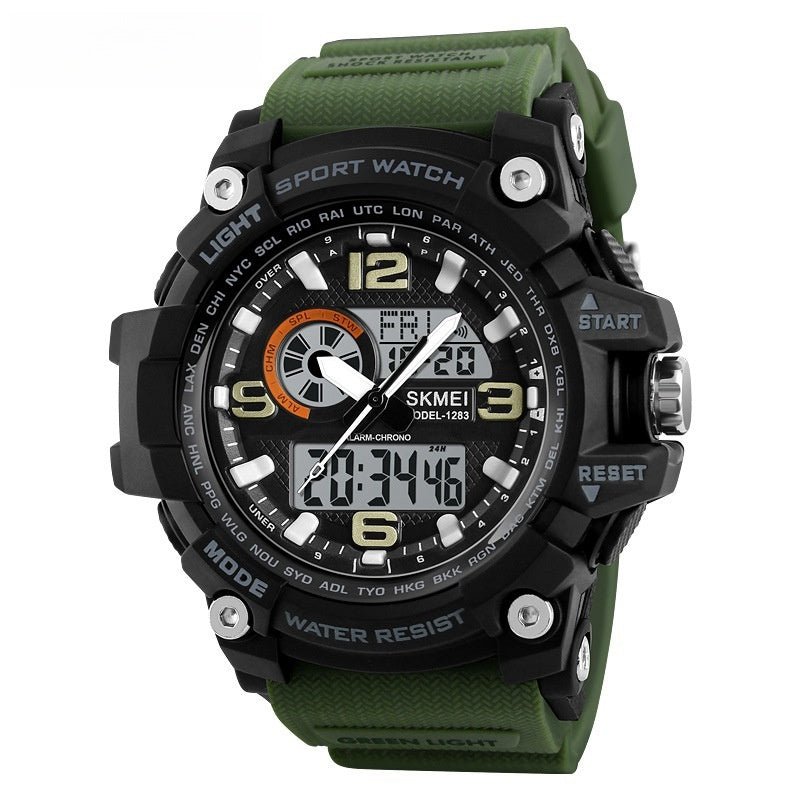 Sports Waterproof Electronic Watch Multifunctional Men - AmiraMart
