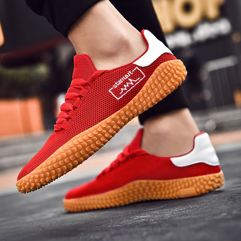 Spring & Summer Woven Casual Men's Sneakers - AmiraMart