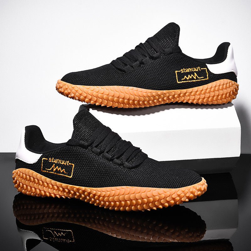 Spring & Summer Woven Casual Men's Sneakers - AmiraMart
