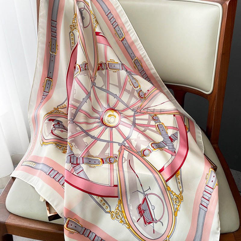 Spring/Autumn Fashion Silk Scarf - AmiraMart