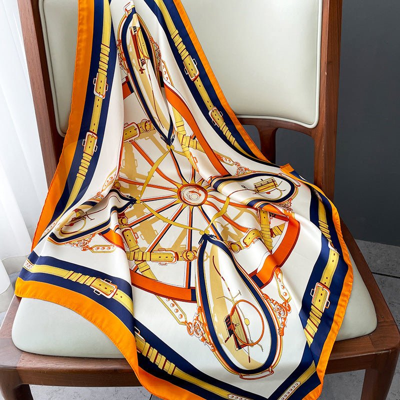 Spring/Autumn Fashion Silk Scarf - AmiraMart