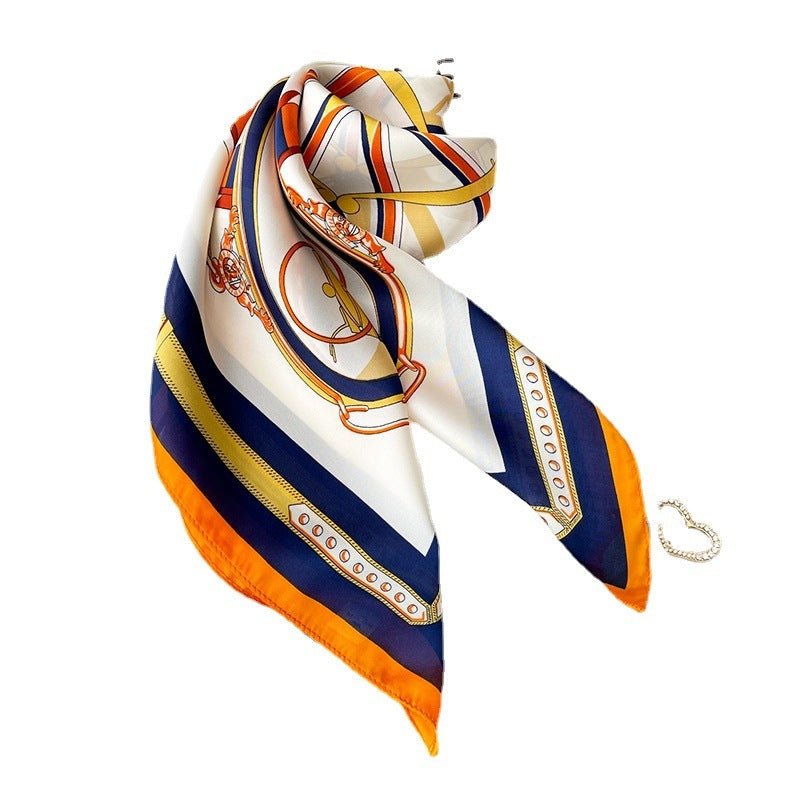 Spring/Autumn Fashion Silk Scarf - AmiraMart