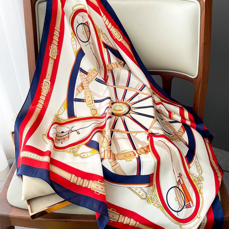 Spring/Autumn Fashion Silk Scarf - AmiraMart