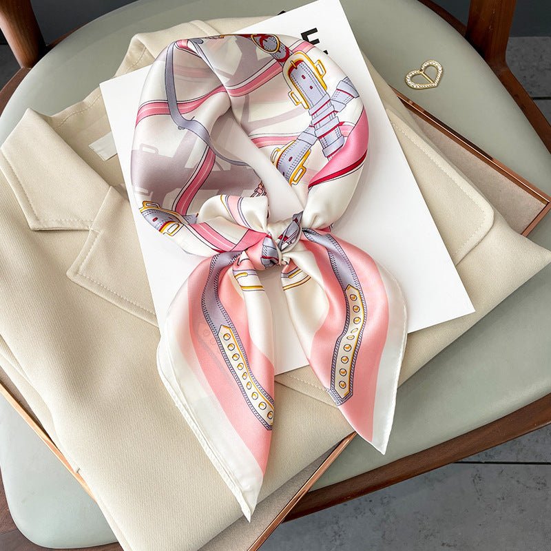 Spring/Autumn Fashion Silk Scarf - AmiraMart