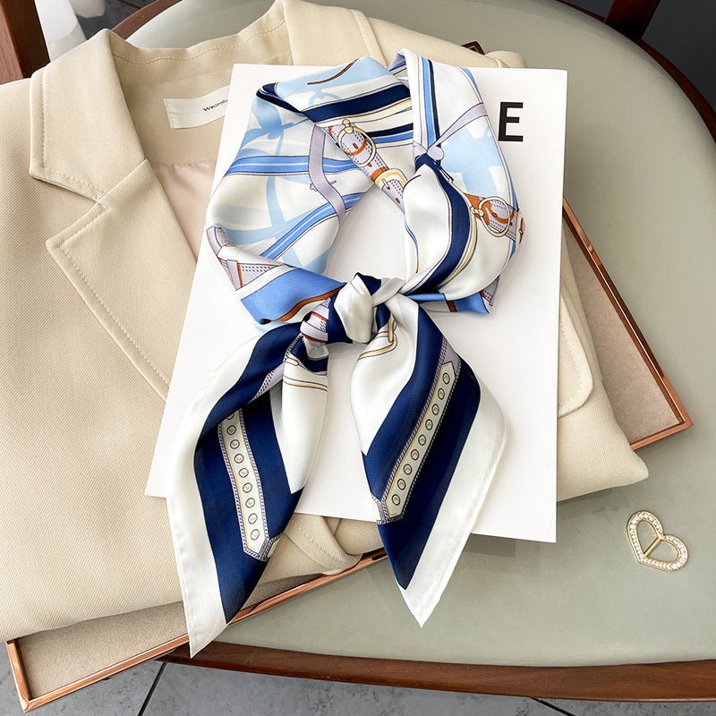 Spring/Autumn Fashion Silk Scarf - AmiraMart