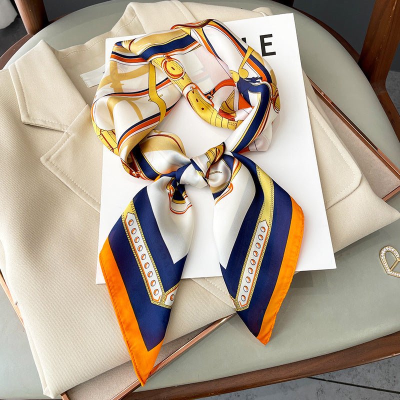 Spring/Autumn Fashion Silk Scarf - AmiraMart