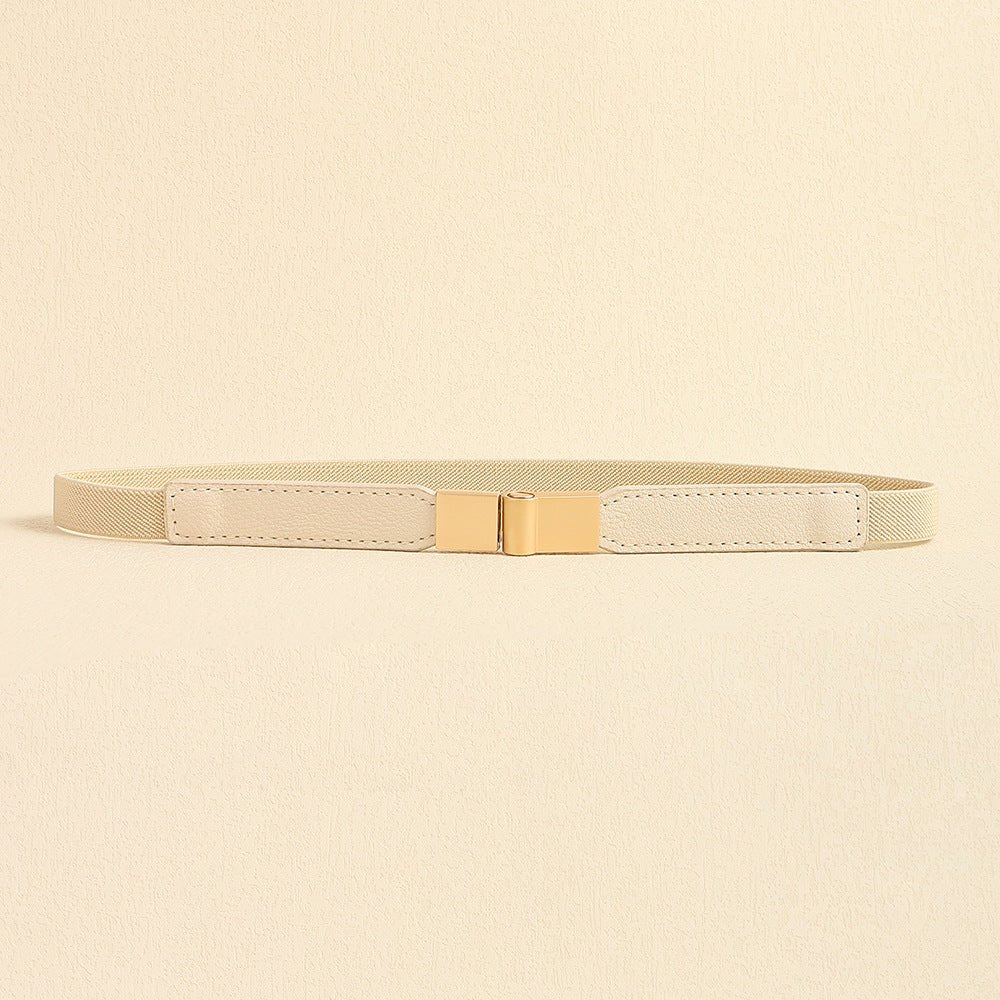 Square Buckle Belt - AmiraMart