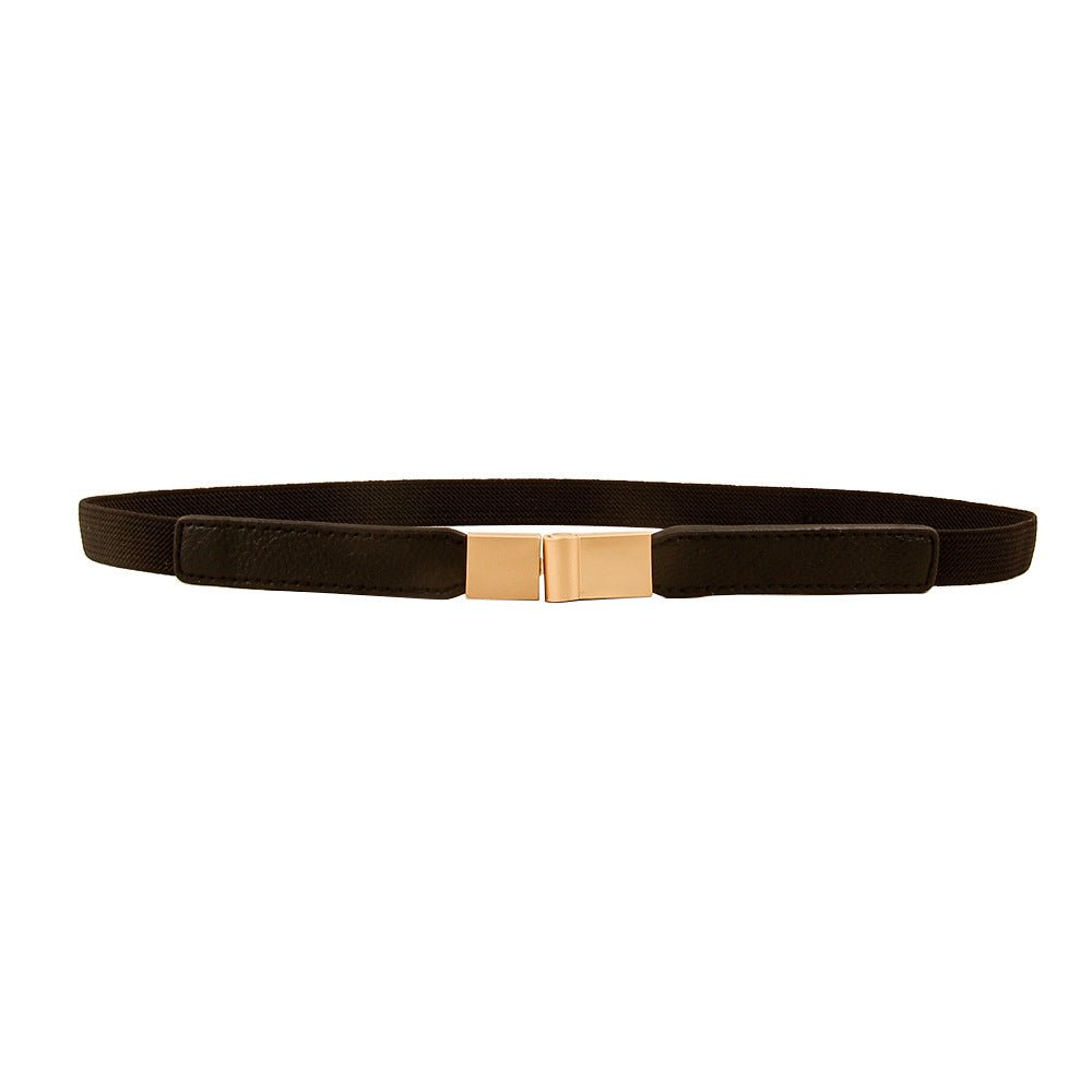 Square Buckle Belt - AmiraMart