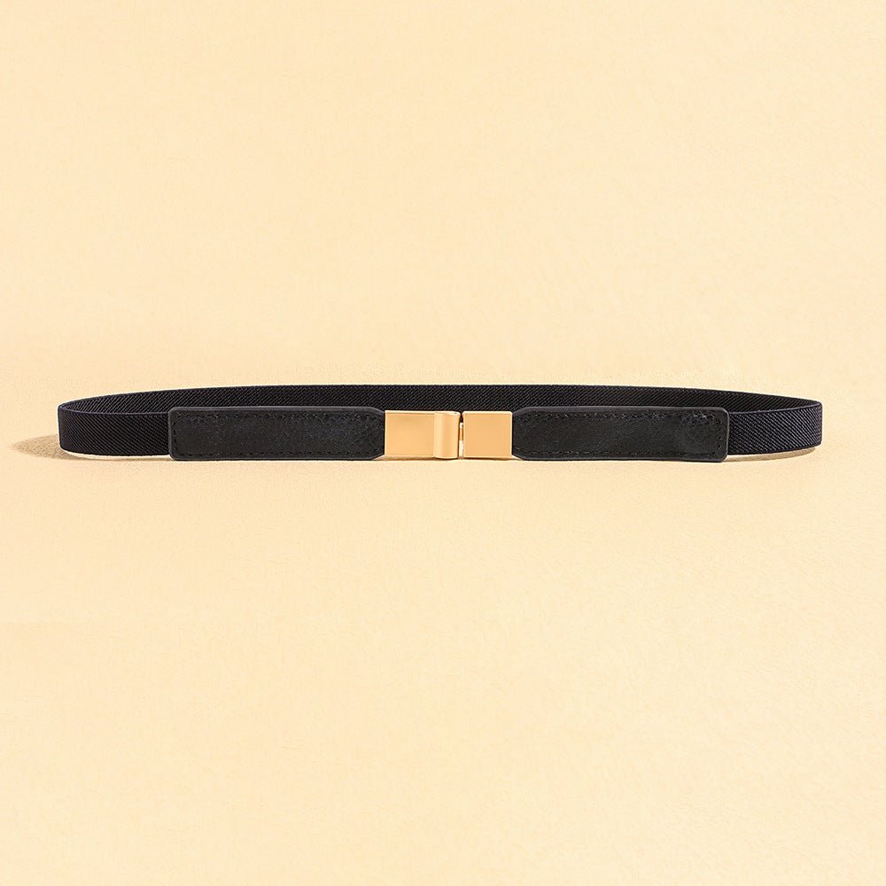 Square Buckle Belt - AmiraMart
