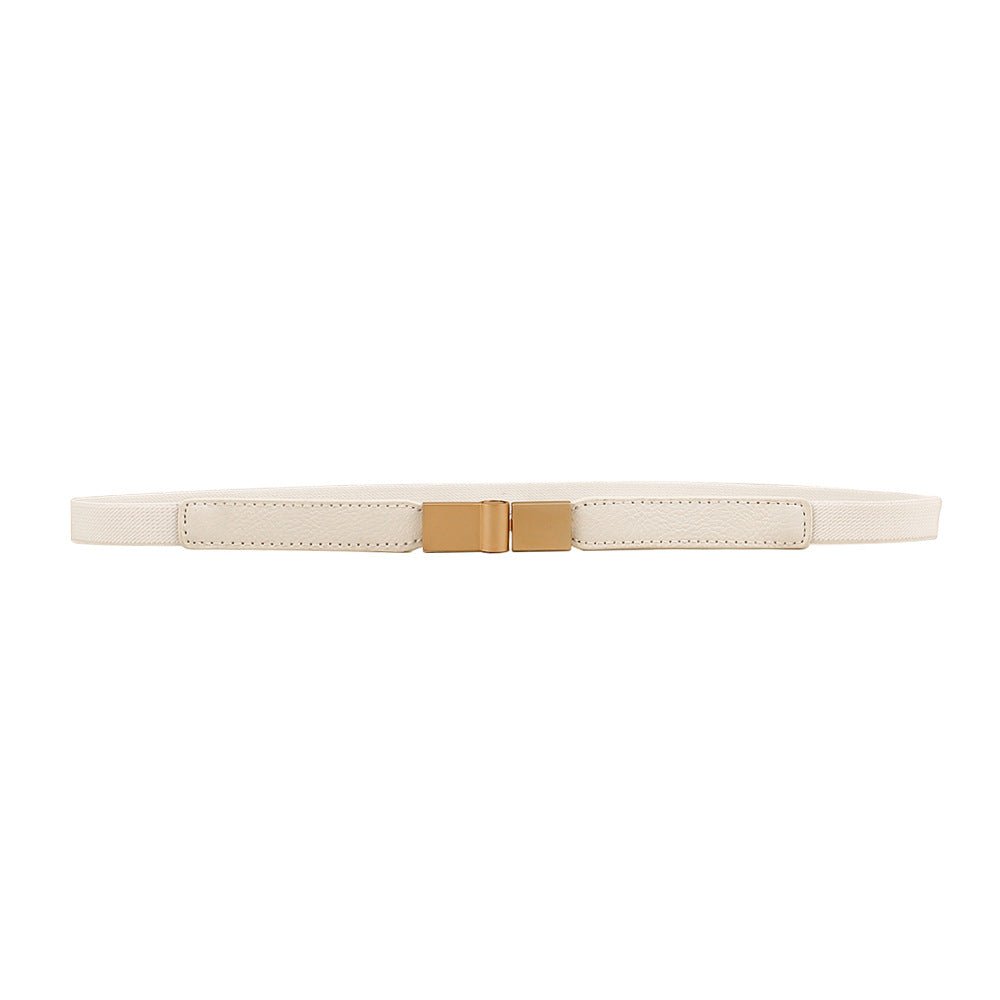 Square Buckle Belt - AmiraMart