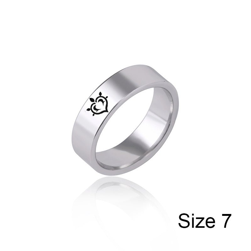 Stainless Steel Thunder Element Rings - AmiraMart