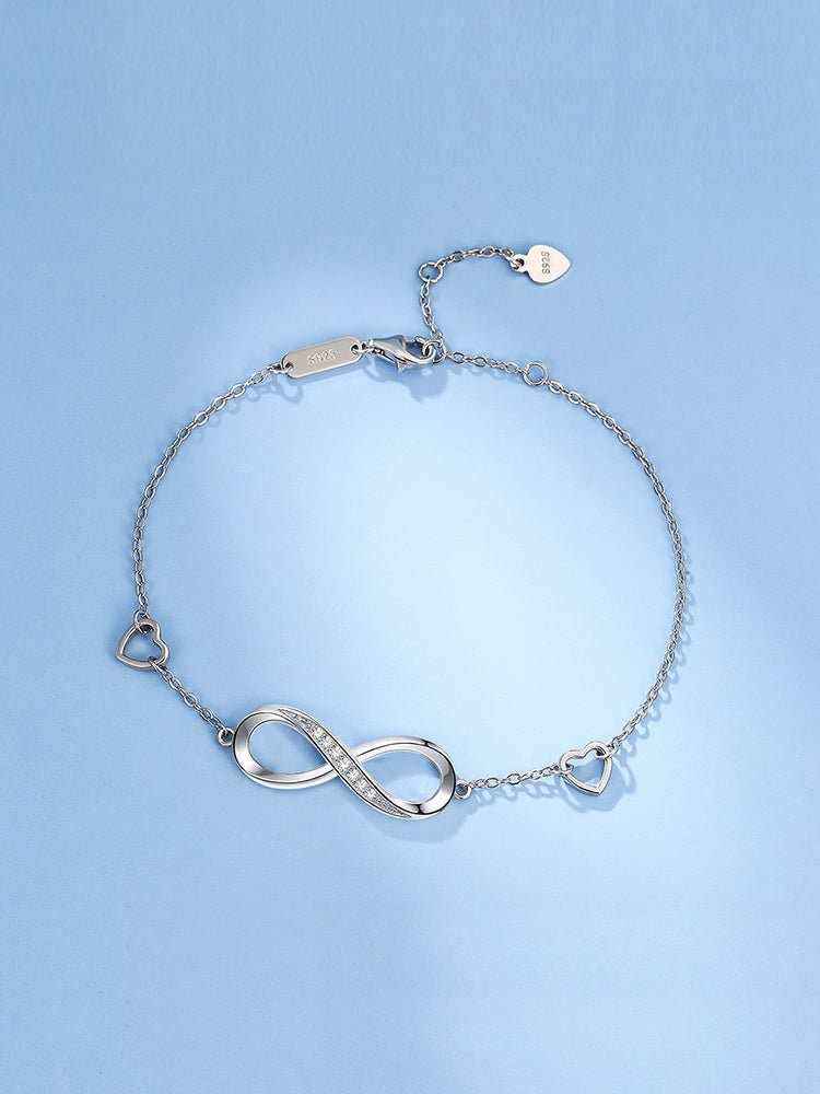 8 Bracelet Female Silver Jewelry - AmiraMart