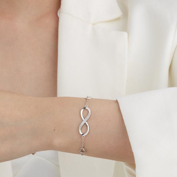 8 Bracelet Female Silver Jewelry - AmiraMart