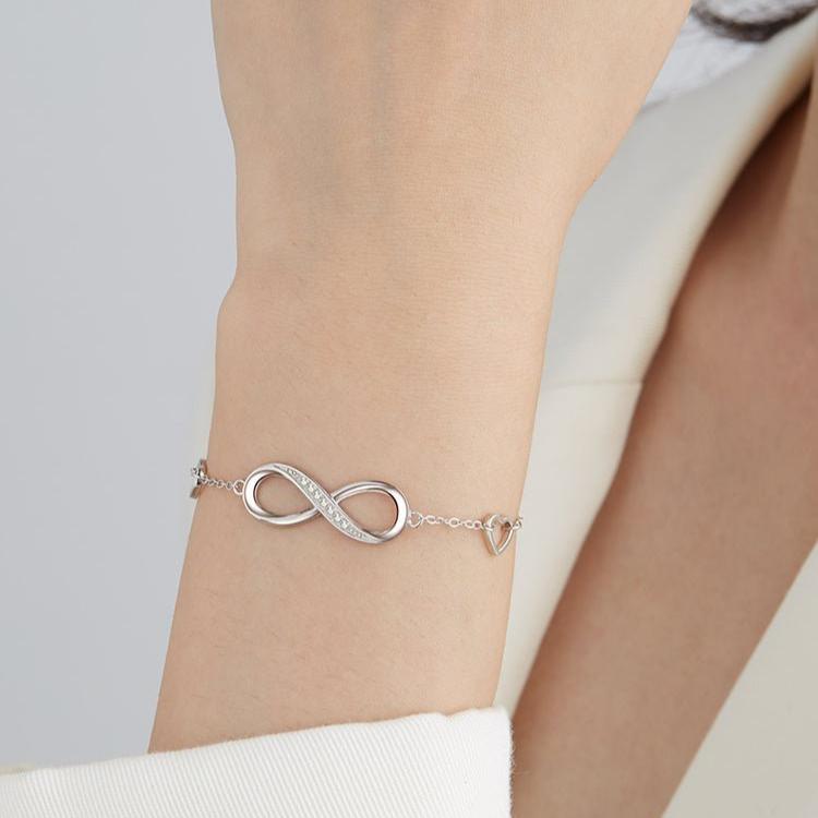 8 Bracelet Female Silver Jewelry - AmiraMart