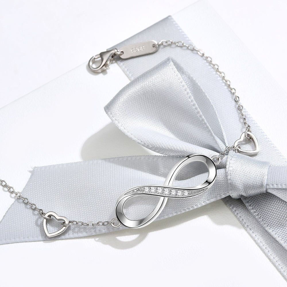 8 Bracelet Female Silver Jewelry - AmiraMart