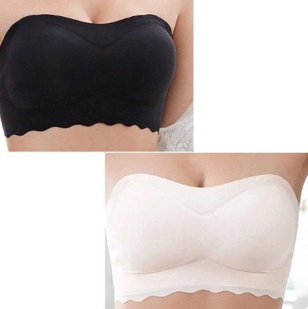 Strapless Push - Up Bra – Big Chest Support - AmiraMart