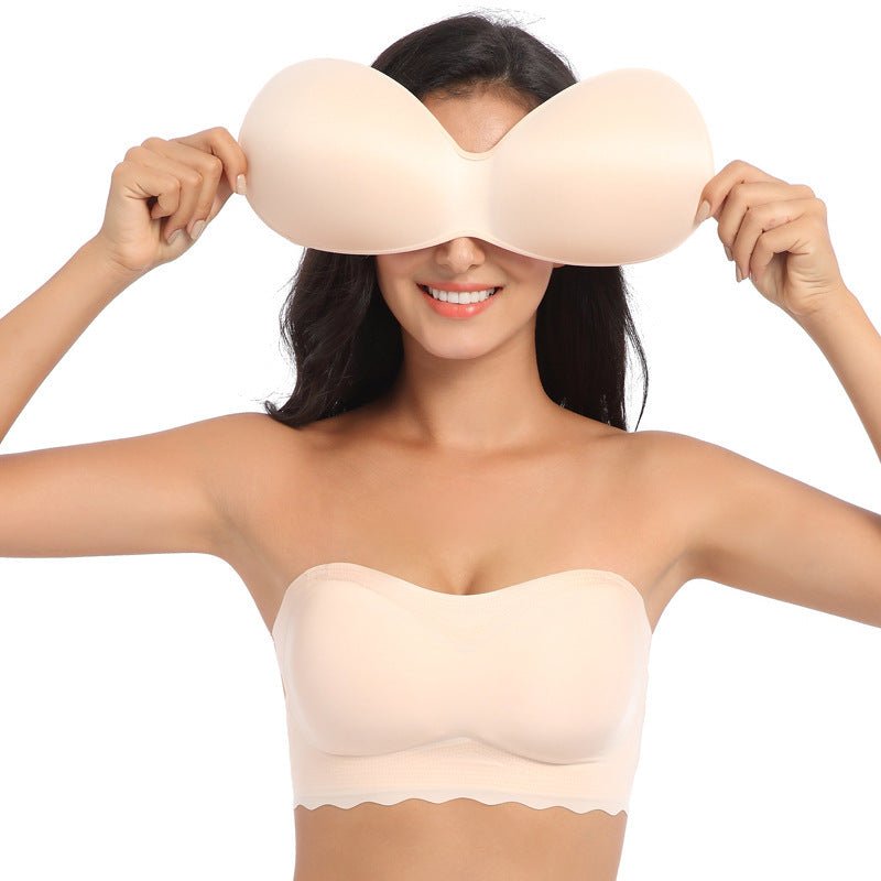 Strapless Push - Up Bra – Big Chest Support - AmiraMart