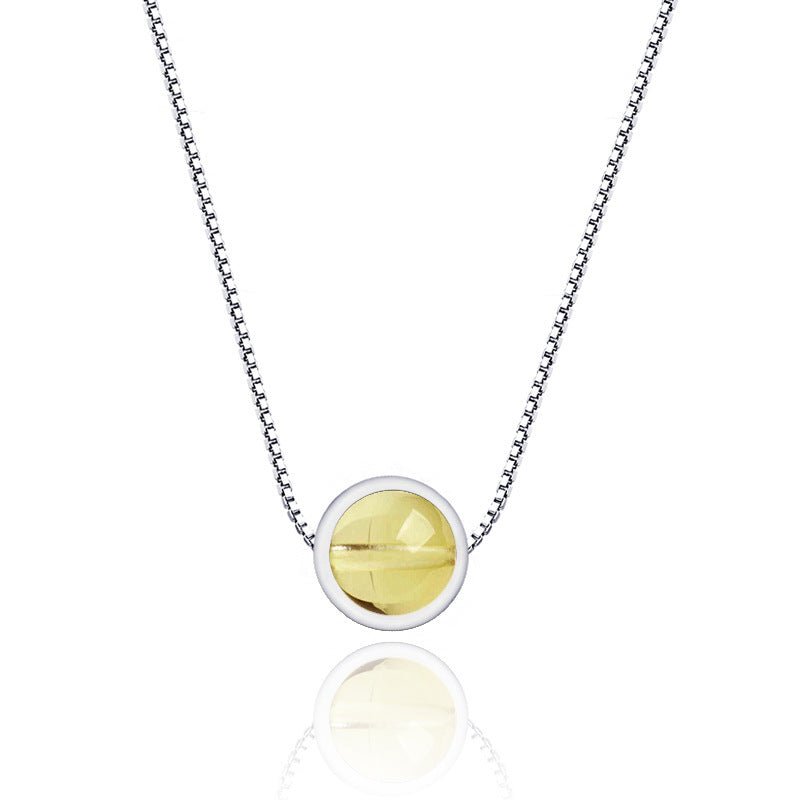 Strawberry Quartz Necklace - AmiraMart