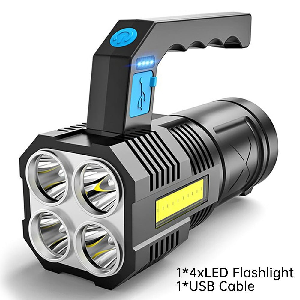 Strong Charging Outdoor Super Bright Flashlight - AmiraMart