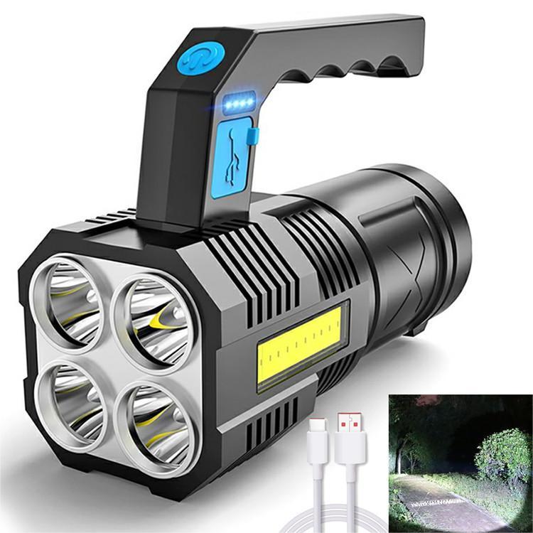 Strong Charging Outdoor Super Bright Flashlight - AmiraMart
