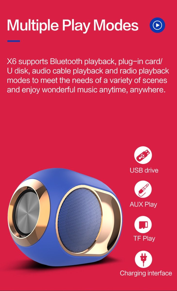 Subwoofer wireless TWS series card sound - AmiraMart