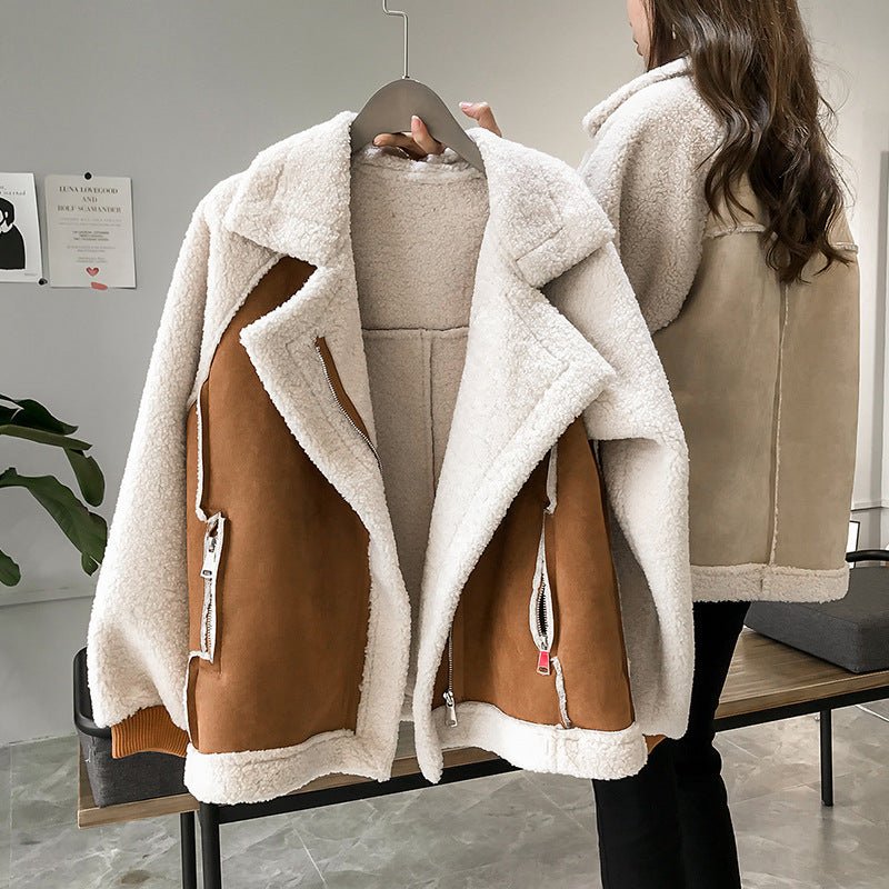 Suede Jacket For Women - AmiraMart