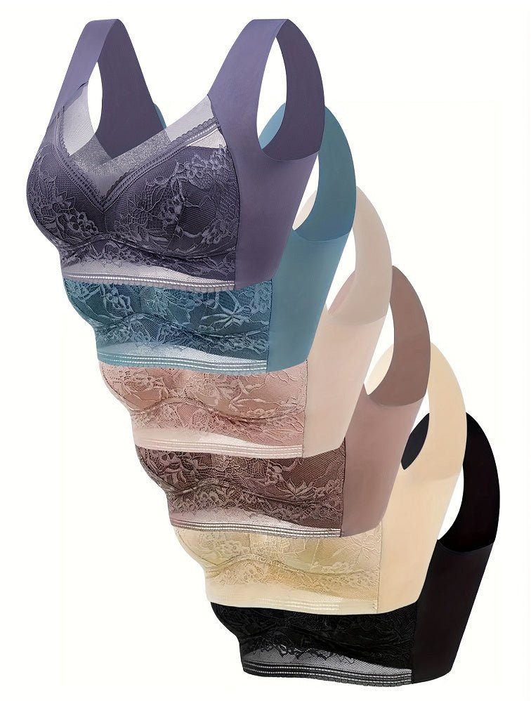 Ice Silk Seamless Bras One Ladies - AmiraMart