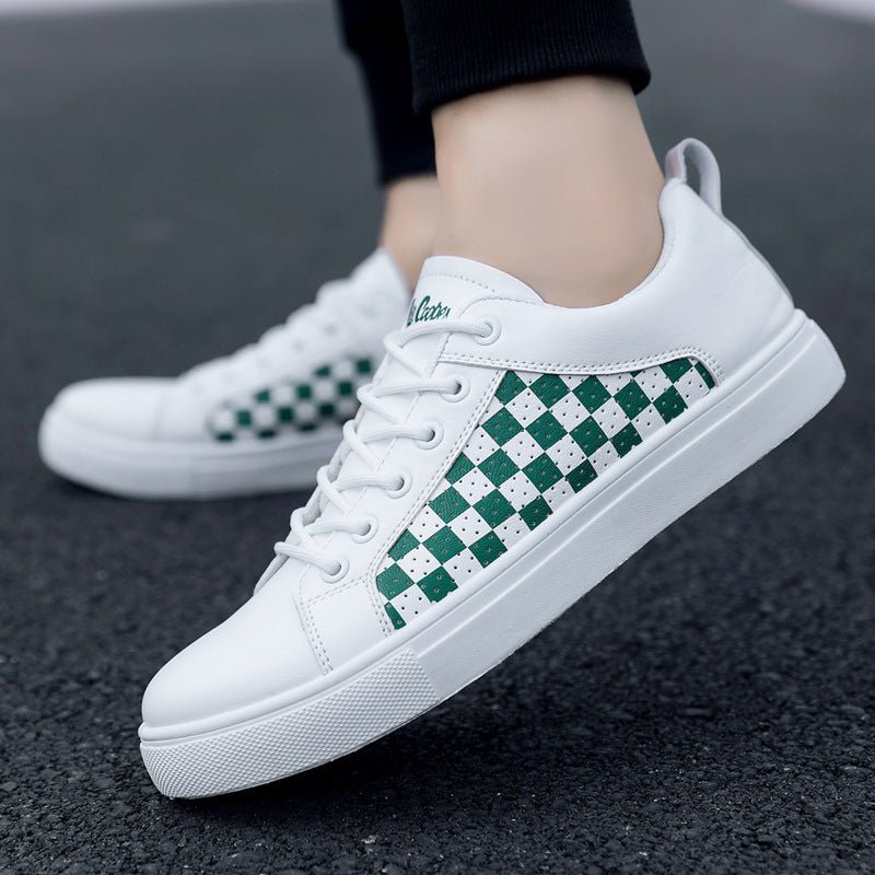 Summer Men's PU Leather Casual Shoes - AmiraMart
